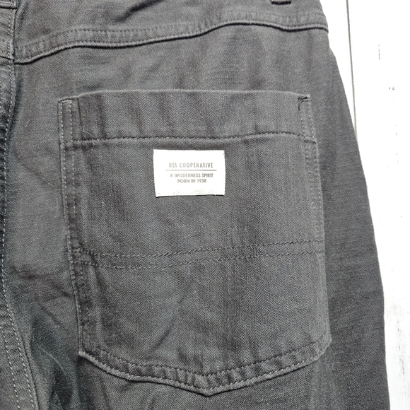 REI Cooperative Women's Gray Cotton Stretch Trailsmith Joggers Pants Size 4. - Picture 11 of 15